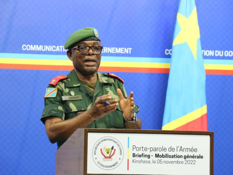 foxtimecongo's tweet card. Dans un communiqué de presse publié ce dimanche 27 juillet 2025, le porte-parole des Forces Armées de la République Démocratique