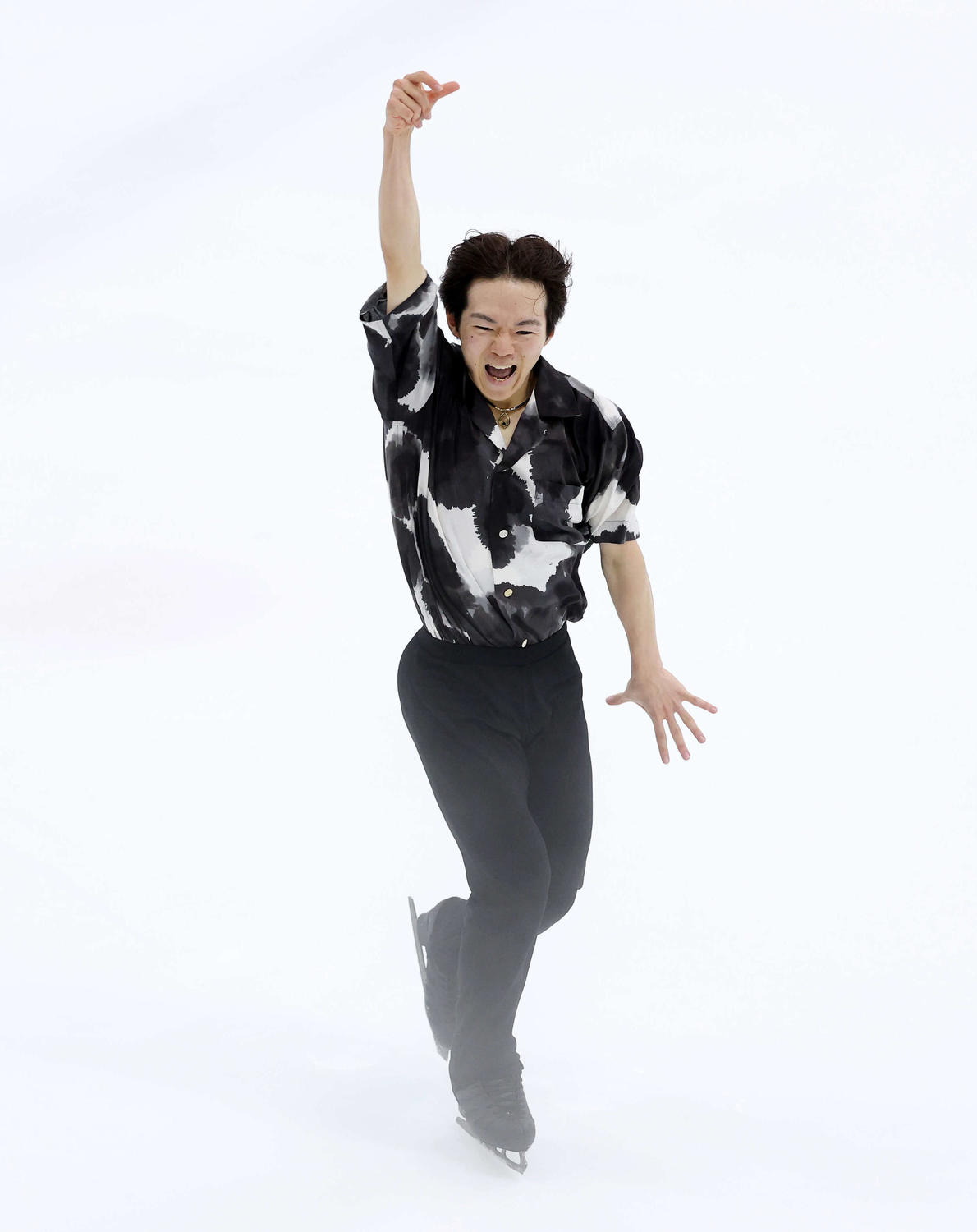 figureskate_bot's tweet card. ＜フィギュアスケート：名古屋市スケート競技会　みなとアクルス杯＞◇20日◇愛知・邦和みなとスポーツ＆カルチャー 　3月の世界選手権銅メダルの鍵山優真（22＝オリエンタルバイオ／中京大）が、今季初戦