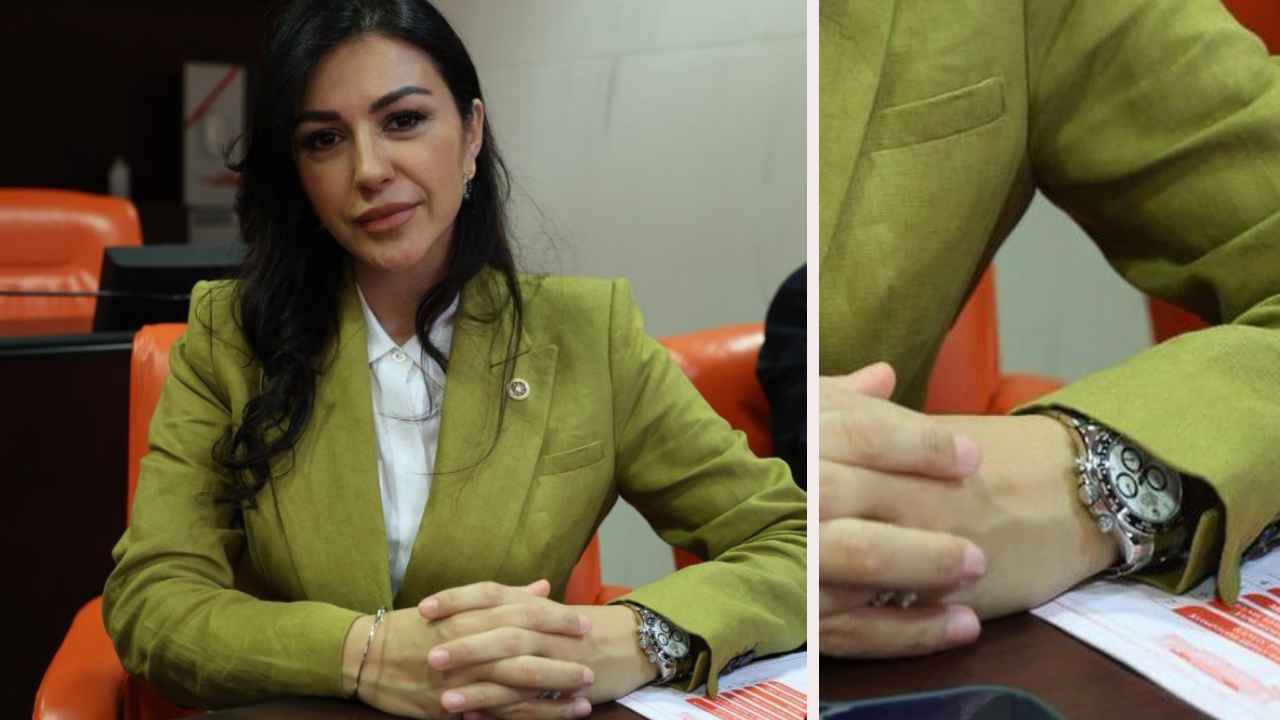 tele1comtr's tweet card. AKP MKYK üyesi ve İstanbul Milletvekili Nihal Ayan'ın yaklaşık 1.2 milyon TL’lik Rolex saati sosyal medyada gündem oldu. Daha önce de AKP Grup Başkanvekili Bahadır Yenişehirlioğlu Rolex saatiyle...