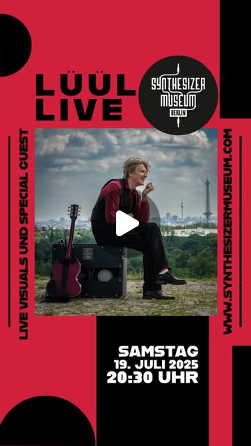 GrafLuul's tweet card. Synthesizer Museum Berlin (@synthmuseumberlin) • Instagram reel