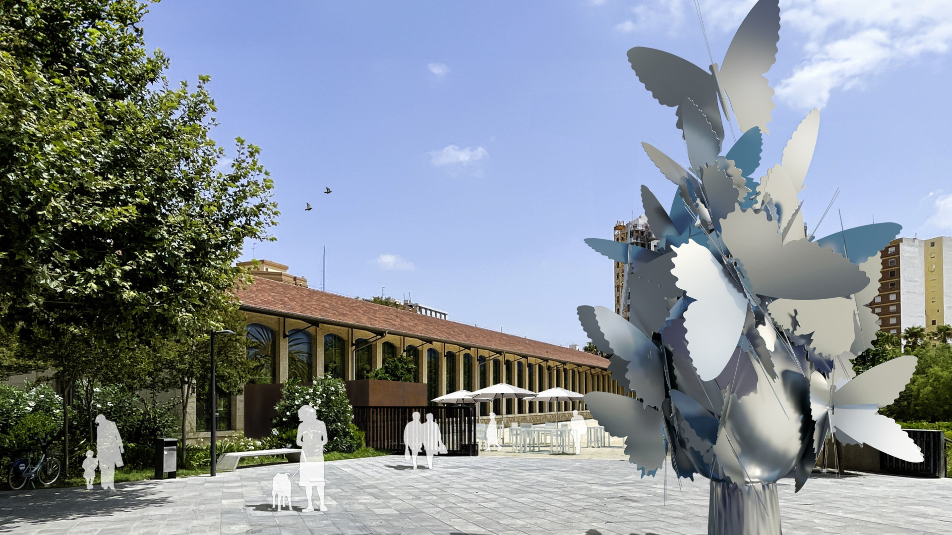 COPEValencia's tweet card. El muelle 3 del Parque Central acogerá una muestra de una treintena de obras del artista valenciano