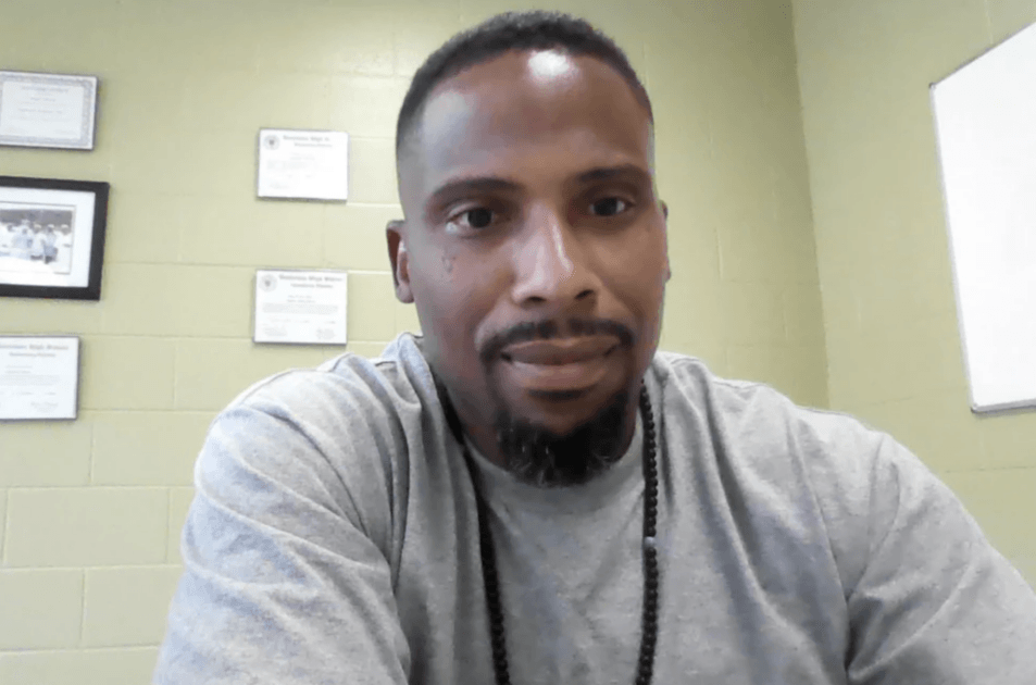 Unprison's tweet card. Louisiana was scheduled to murder Jessie Hoffman by first immobilizing him by tying down his arms, hands, legs and torso on a crucifix-like platform. Then, once he was helpless to resist, they would...