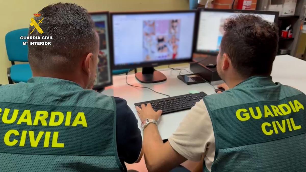 HectrSanjuan's tweet card. La Guardia Civil ha investigado a un menor de edad por modificar y difundir imágenes con Inteligencia Artificial de sus compañeras de instituto en la comarca valenciana
