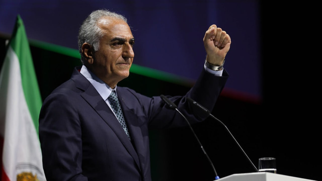 AlexWinston89's tweet card. Pahlavi concluded his address to attendees with a message of determination and hope: "Ali Khamenei must know: his regime is crumbling."