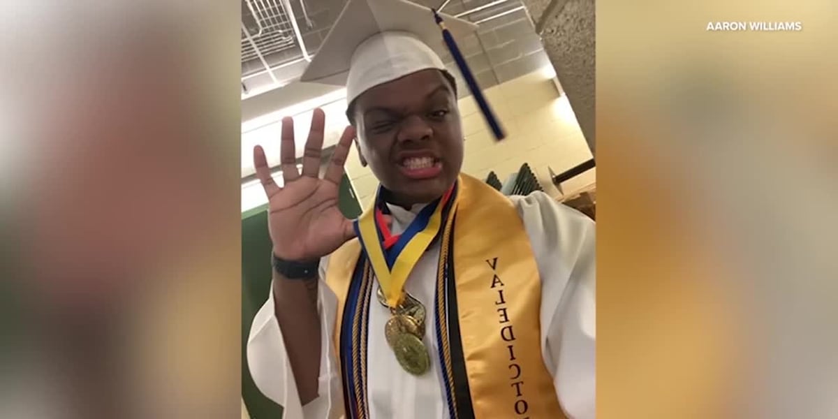 wcax's tweet card. A Chicago-area 18-year-old is the valedictorian of his class and has received $8 million in college scholarships.