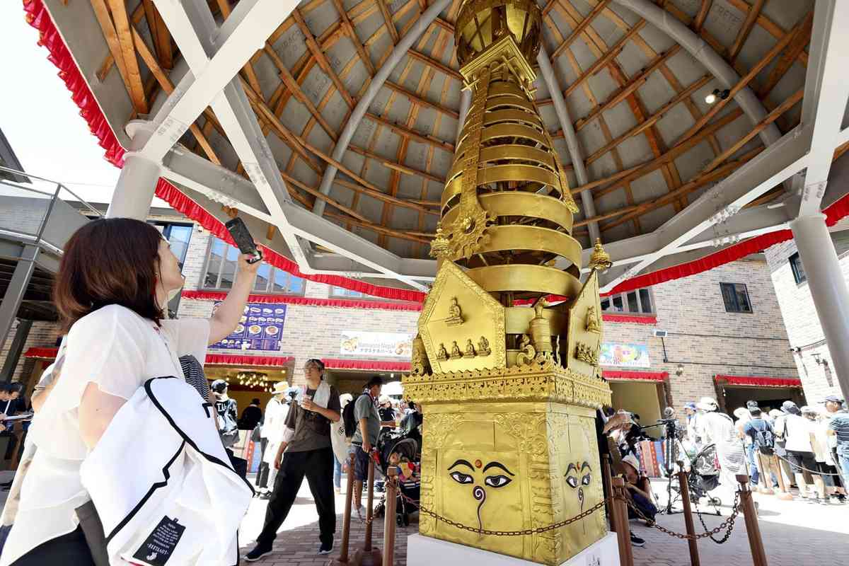 DrDuBaSuChhetri's tweet card. All 84 pavilions have now opened at the 2025 Osaka-Kansai Expo, with Nepal’s pavilion opening on Saturday. The Nepal pavilion had remained closed since the expo kicked off in April. At its opening...