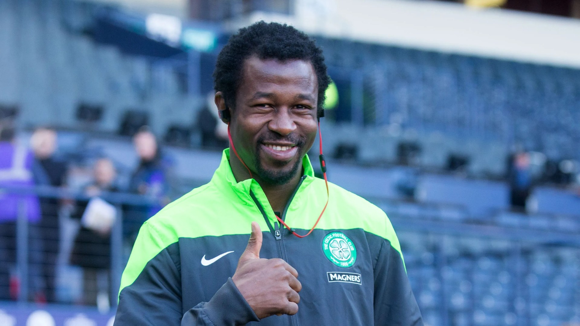 scotsunsport's tweet card. CELTIC cult hero Efe Ambrose is officially BACK in Scottish football. But he sparked a bit of chaos on his debut – after arriving LATE. Ambrose, 36, was with Celtic for five years between 201…