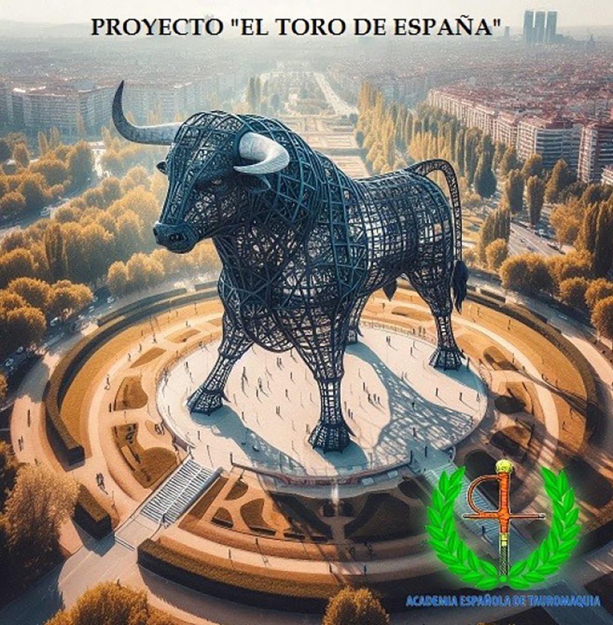 glaincorona's tweet card. El partido insta a su socio municipal, el PP, a facilitar que la Academia de Tauromaquia erija el monumento en la ciudad