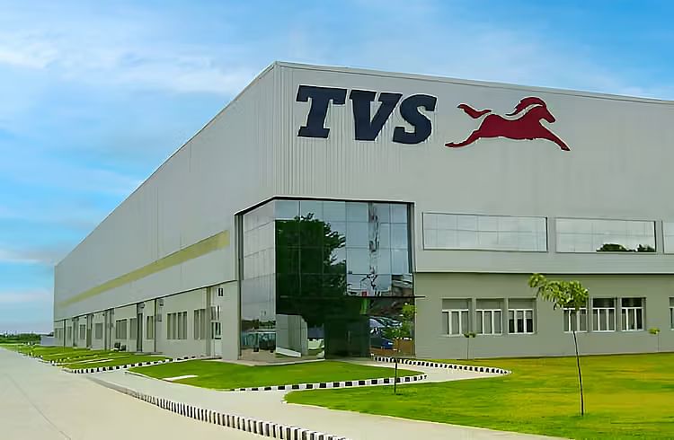 autocarpro's tweet card. Key launches for TVS Motor include its debut in the Indian adventure tourer segment, its first electric bicycle, and four new Norton motorcycles developed under TVS ownership.