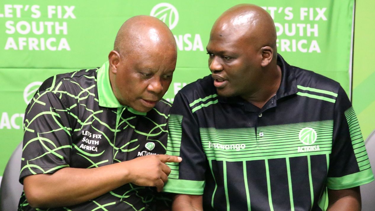 Zwakelem's tweet card. Herman Mashaba, leader of ActionSA, connects with KwaZulu-Natal communities to launch new party branches, responding to growing public dissatisfaction with the Government of National Unity's perfor...