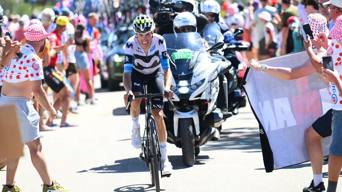 CyclingUpToDat3's tweet card. Earlier this week, Enric Mas withdrew from the 2025 Tour de France after struggling through pain in the mountains, with Movistar Team confirming the cause as phlebitis in his left leg. The conditio...