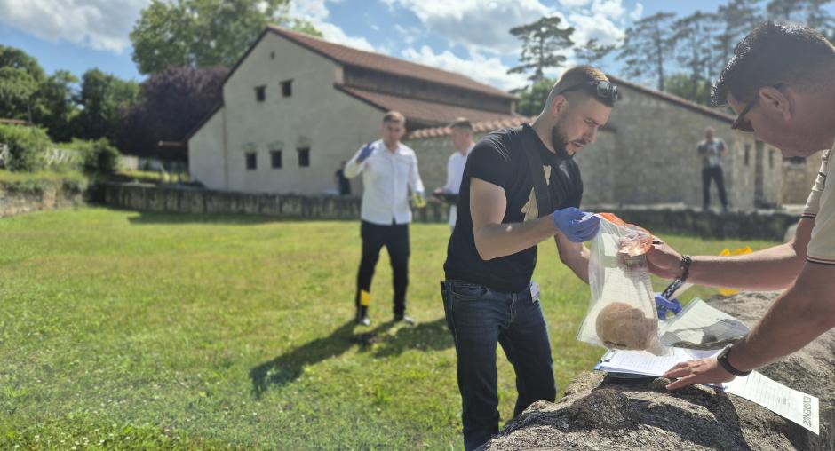 OSCE's tweet card. Frontline officers from Georgia, Germany and Ukraine deepened their expertise in combating cross-border trafficking in cultural property at the ninth in a series of training workshops organized in...