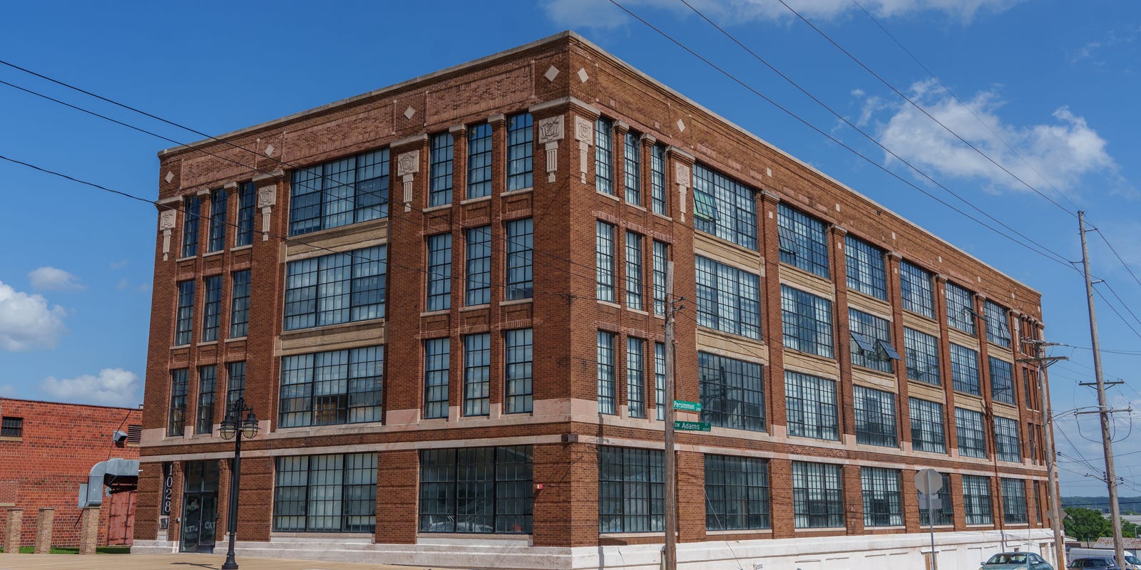 pjstar's tweet card. The new owners have already done work to the roof and windows in the building, which has been transformed into apartments.