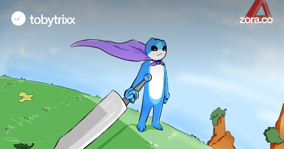 tobytrixx's tweet card. The Toad of Base