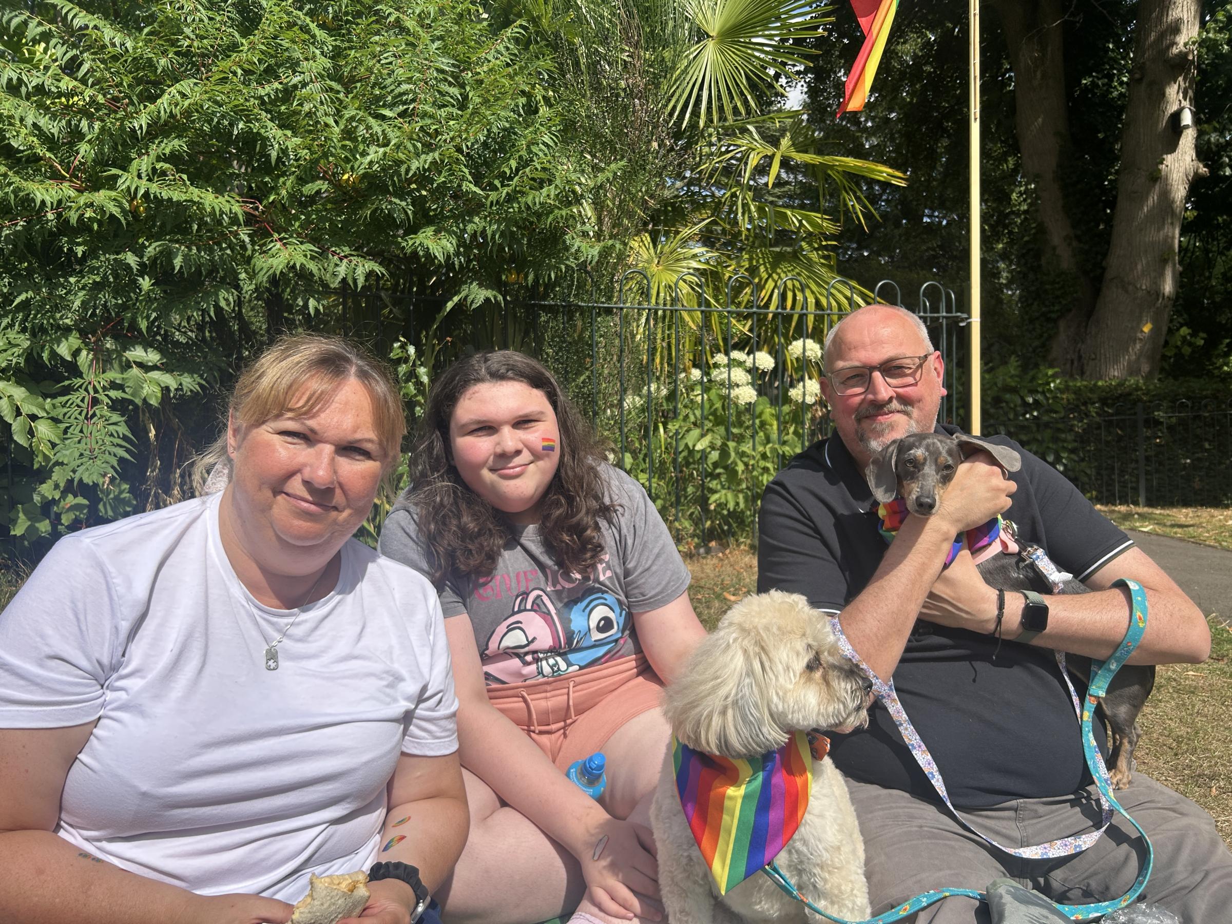 JosieAllan4's tweet card. Malvern Pride returned to Priory Park once again for its 2025 event featuring a shortened event