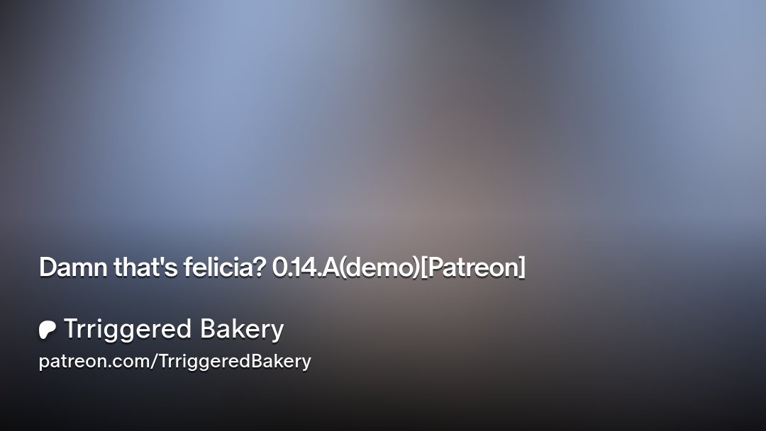 TriggeredBakery's tweet card. Get more from Trriggered Bakery on Patreon