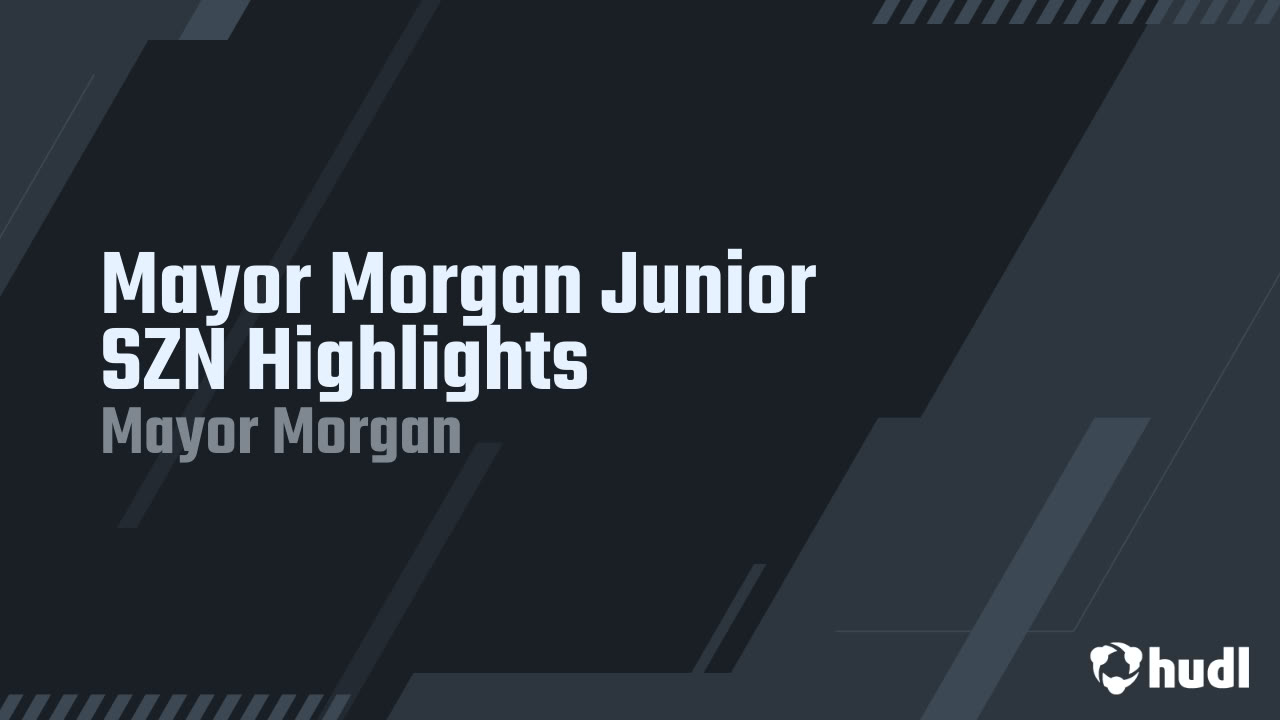 MayorMorgan1's tweet card. Mayor Morgan Junior SZN Highlights