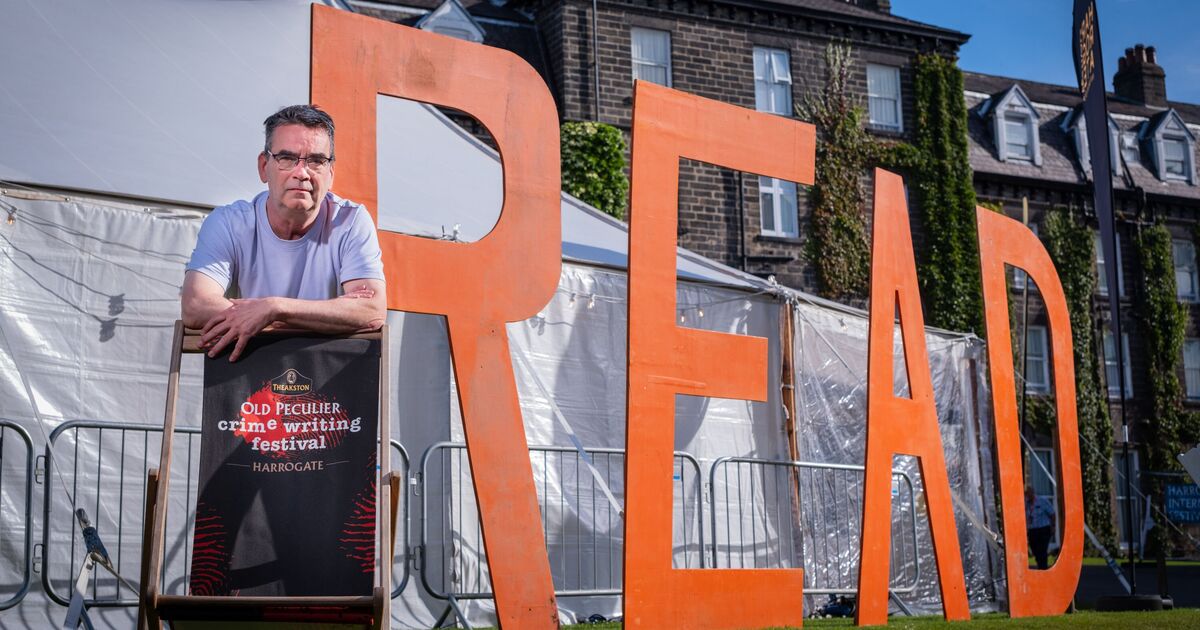 MattNixson's tweet card. Mick Herron made the admission at the recent Theakston Old Peculier Crime Writing Festival in Harrogate - but it could've been solved almost immediately