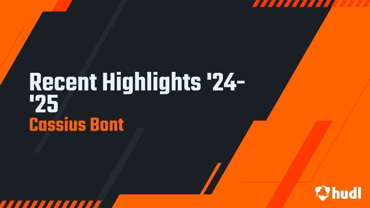 CassiusBont's tweet card. Recent Highlights '24-'25