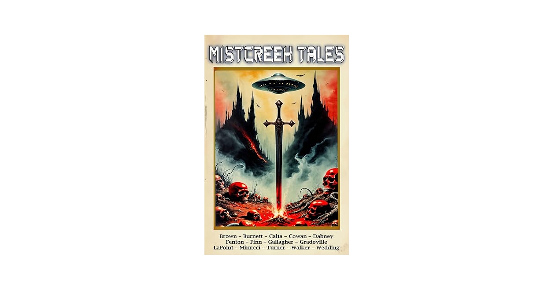PDFentonActual's tweet card. Mysterious radio waves... Alien civilizations... Monsters in the Old West... Dark sorcery... Mistcreek Tales is a collection of 14 stories spanning centuries and settings, from sword and sorcery to...