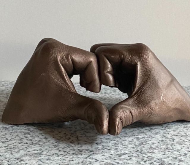 ljjanezich's tweet card. “Loveful Hands,” by sculptor Jay Colman. The platform where the sculpture will rest. Update on “Loveful Hands” Eastern Market Plaza’s Public Art Installation by Larry Janezich Posted Ju…