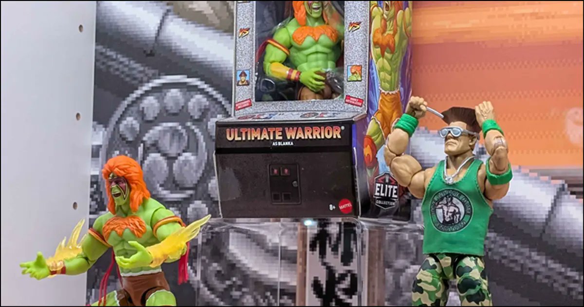 eventhubs's tweet card. The worlds of pro wrestling and fighting games have a significant amount of overlap, and soon fans can enjoy both of them at the same time.A new line of WWE x Street Fighter action figures were...
