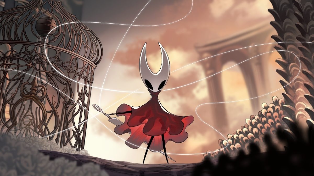 IGN_es's tweet card. Así luce hornet en un juego de lucha
