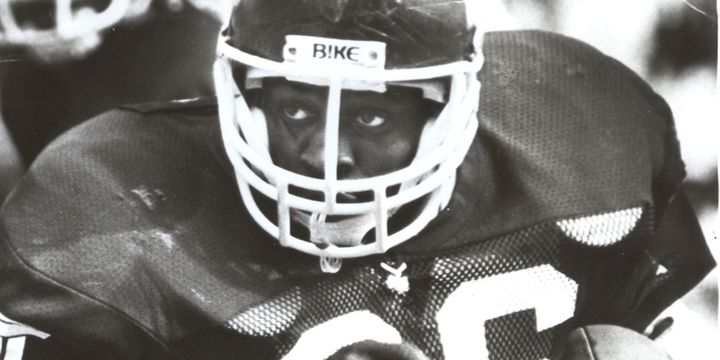 FrogsOWar's tweet card. Former TCU running back Kenneth Davis was named a unanimous All-American during the 1984 season.