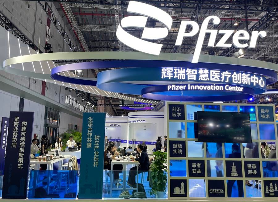TrialsiteN's tweet card. Pfizer’s latest licensing agreement with Chinese biotech 3SBio, granting exclusive global (ex-China) rights to the investigational bispecific antibody SSGJ-707, paints a portrait of bold oncology...