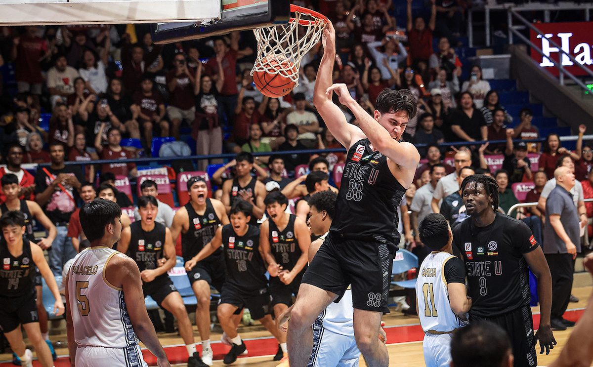 rapplerdotcom's tweet card. The UP Fighting Maroons prove they remain the team to beat for the upcoming UAAP Season 88 as they defend their throne in the FilOil Preseason Cup