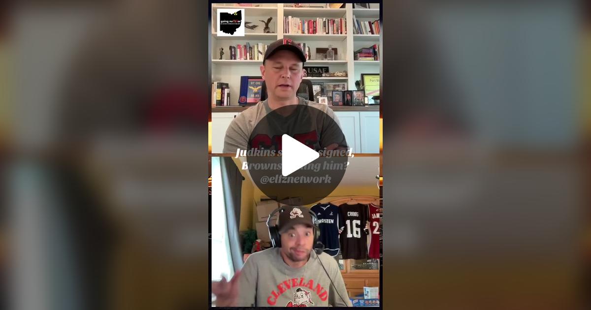 ElfzNetwork's tweet card. 78 likes, 10 comments. “Browns going to cut Judkins?”