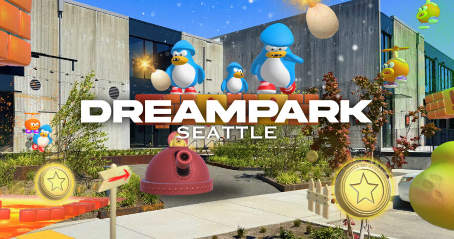 SkarredGhost's tweet card. DreamPark has launched a 25,000-sq-ft mixed reality theme park at Seattle’s West Canal Yards, offering multiplayer XR experiences | XR News from Auganix.org