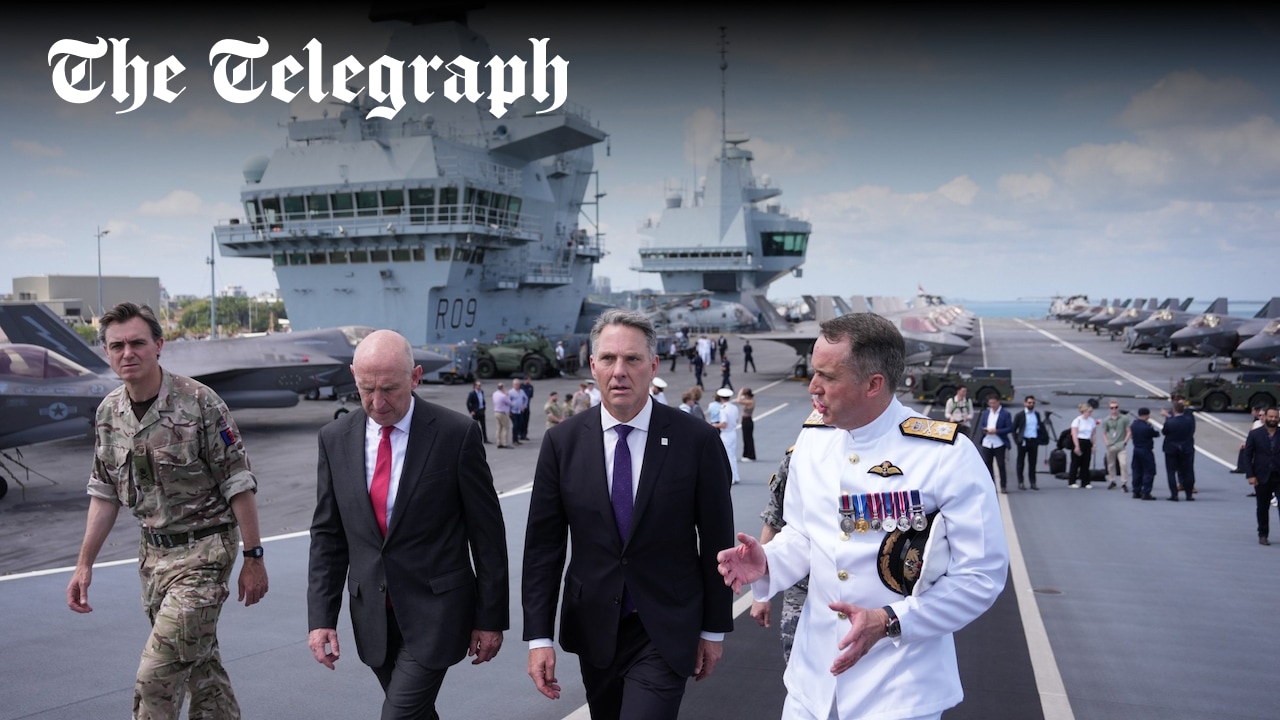 TGEThGlobalEye's tweet card. Defence Secretary: ‘If we have to fight, Australia and the UK are nations that will fight together’
