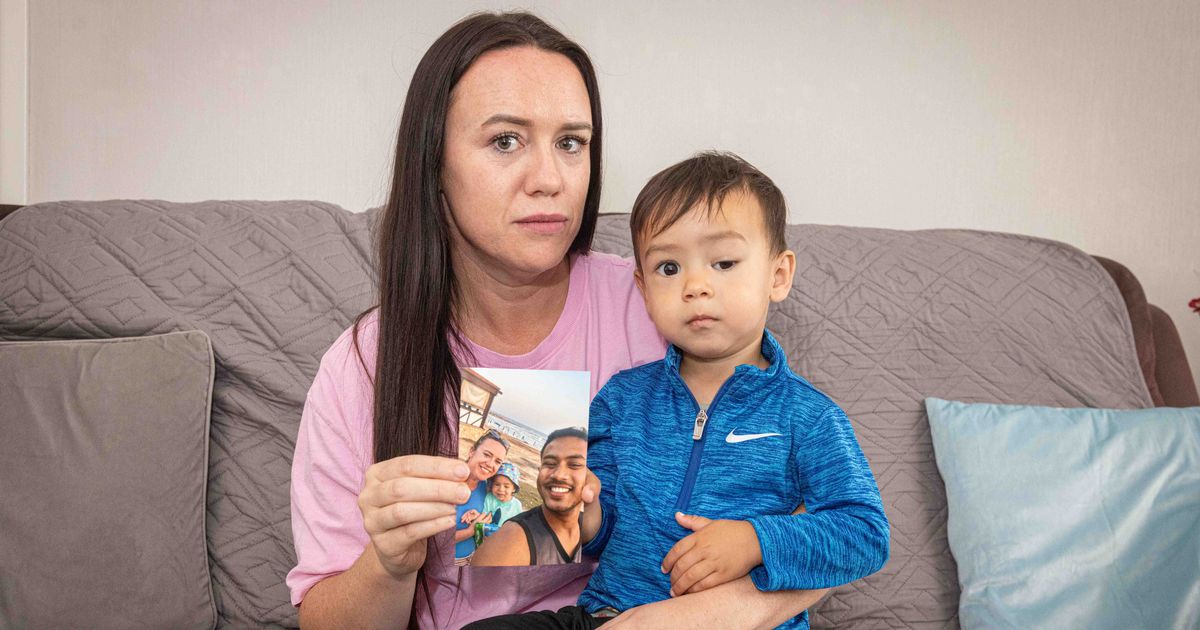 RayMairead's tweet card. Nicola Flowers, 31, met her husband when she lived in Cyprus