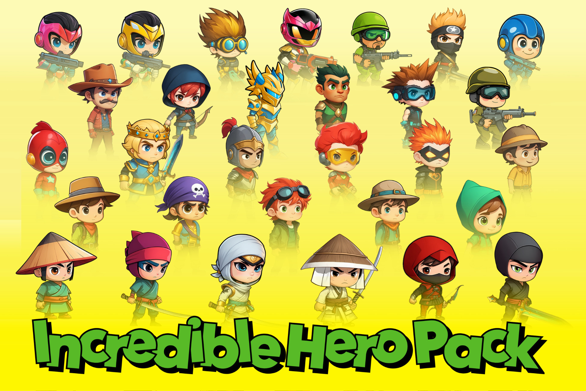 Nephasto's tweet card. Elevate your workflow with the Incredible Hero Pack 30 Characters asset from Gamelauncher Studio. Find this & more Characters on the Unity Asset Store.