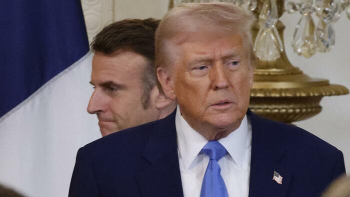 TimPendry's tweet card. Macron is a "a different kind of guy"...