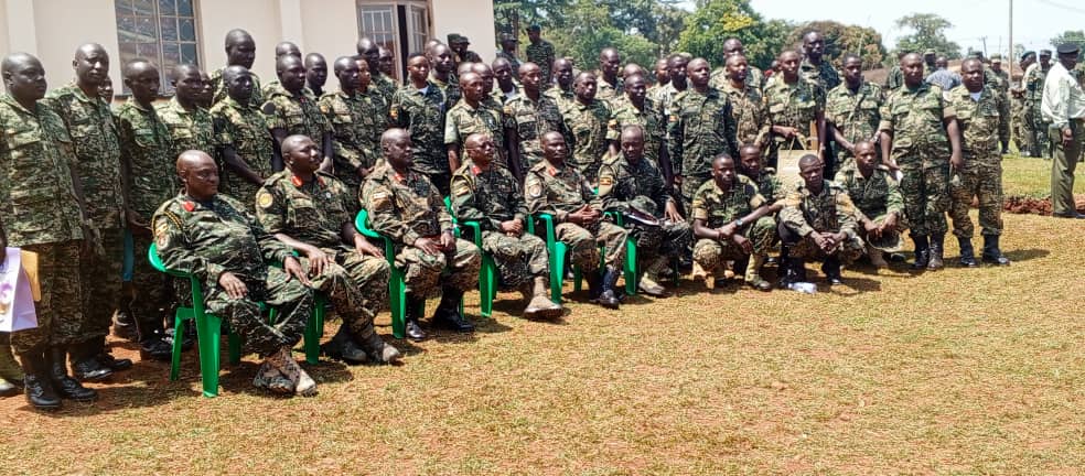 MODVA_UPDF's tweet card. The Commander Jinja Cantonment, Brig Gen Emmanuel Kanyesigye, has called on Uganda Peoples’ Defence Forces (UPDF) soldiers to embrace discipline, honesty, hard work, and accountability to enhance the...