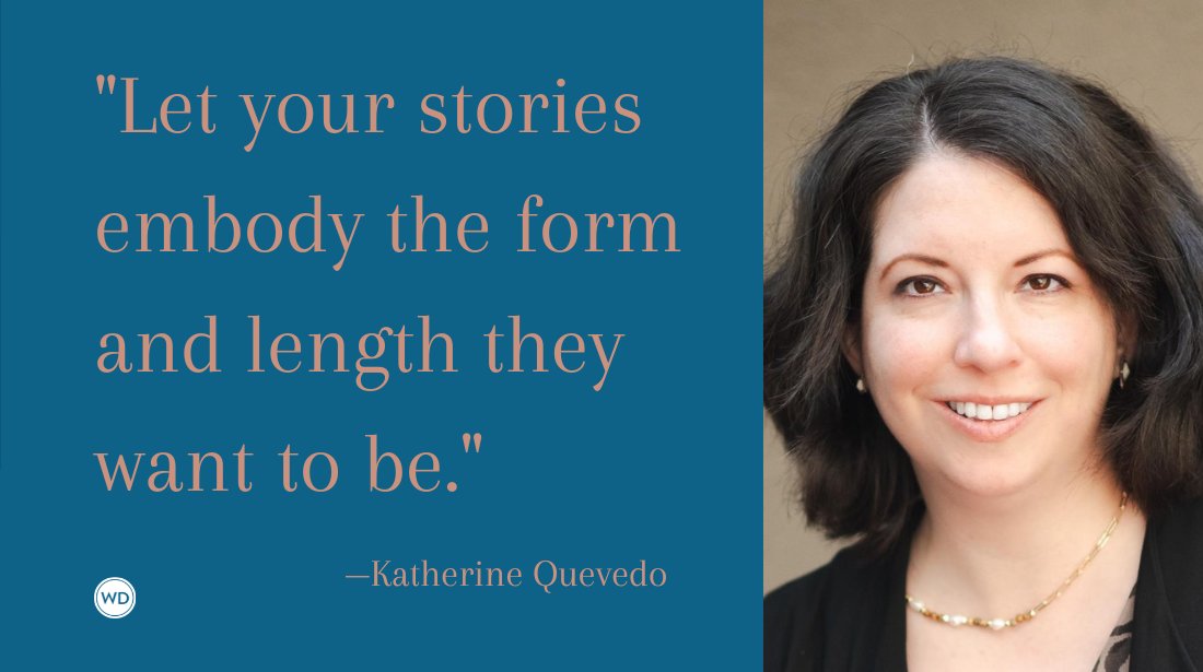WriterJoMalby's tweet card. Author Katherine Quevedo shares how she hacked her way to writing a novella, including how she got it published.