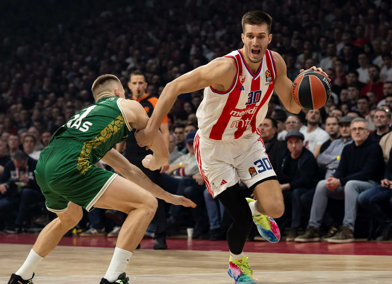 Be_BasketFr's tweet card. EuroLeague - Le Dubaï BC a annoncé la signature de sa dernière recrue pour sa première saison en EuroLeague : il s'agit de l'ancien intérieur de l'Étoile Rouge de Belgrade et de l'Olympiakos, Filip...