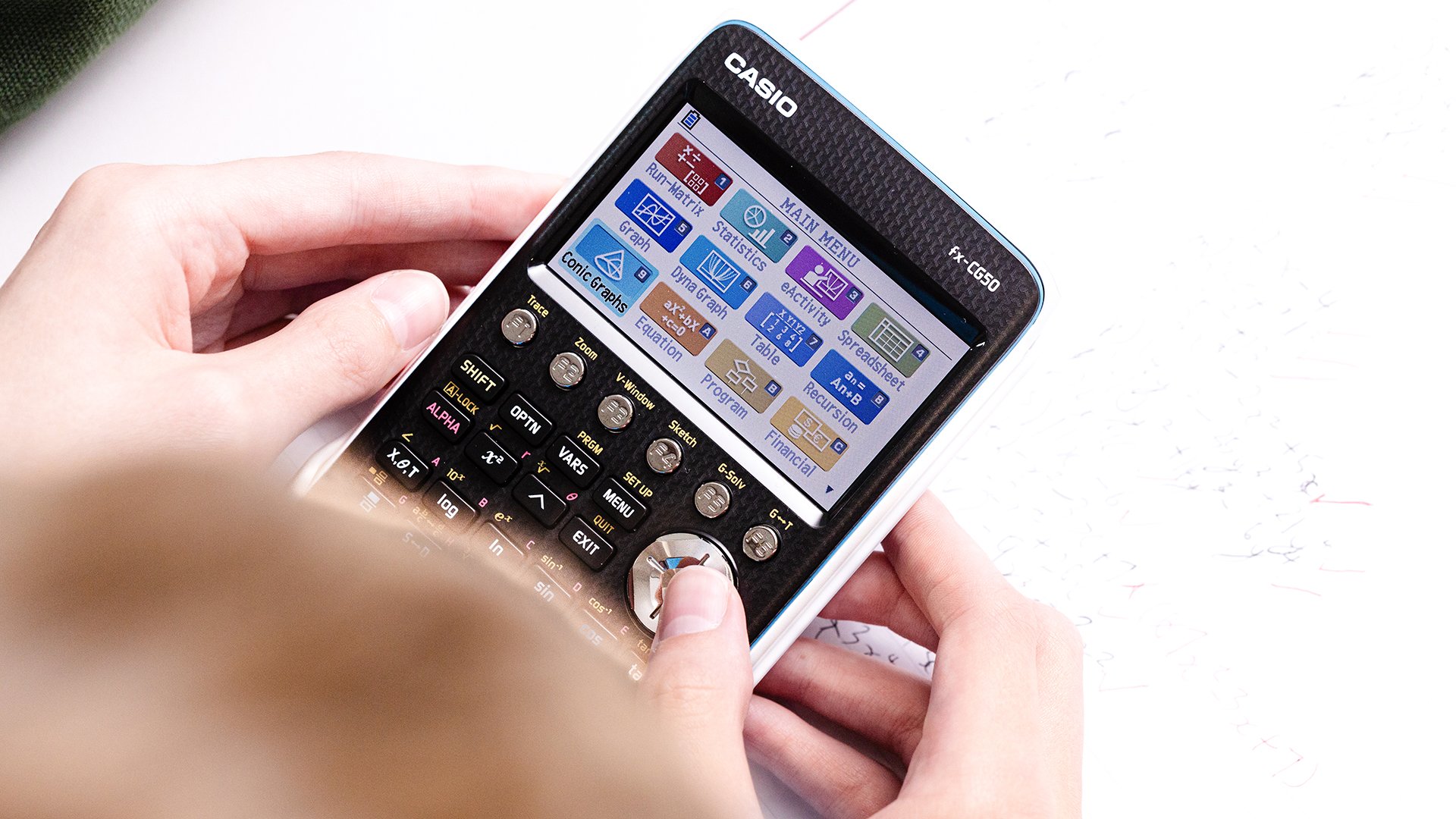 CasioMaths's tweet card. Learn more about every app available on the Casio fx-CG50, our most advanced graphic calculator.