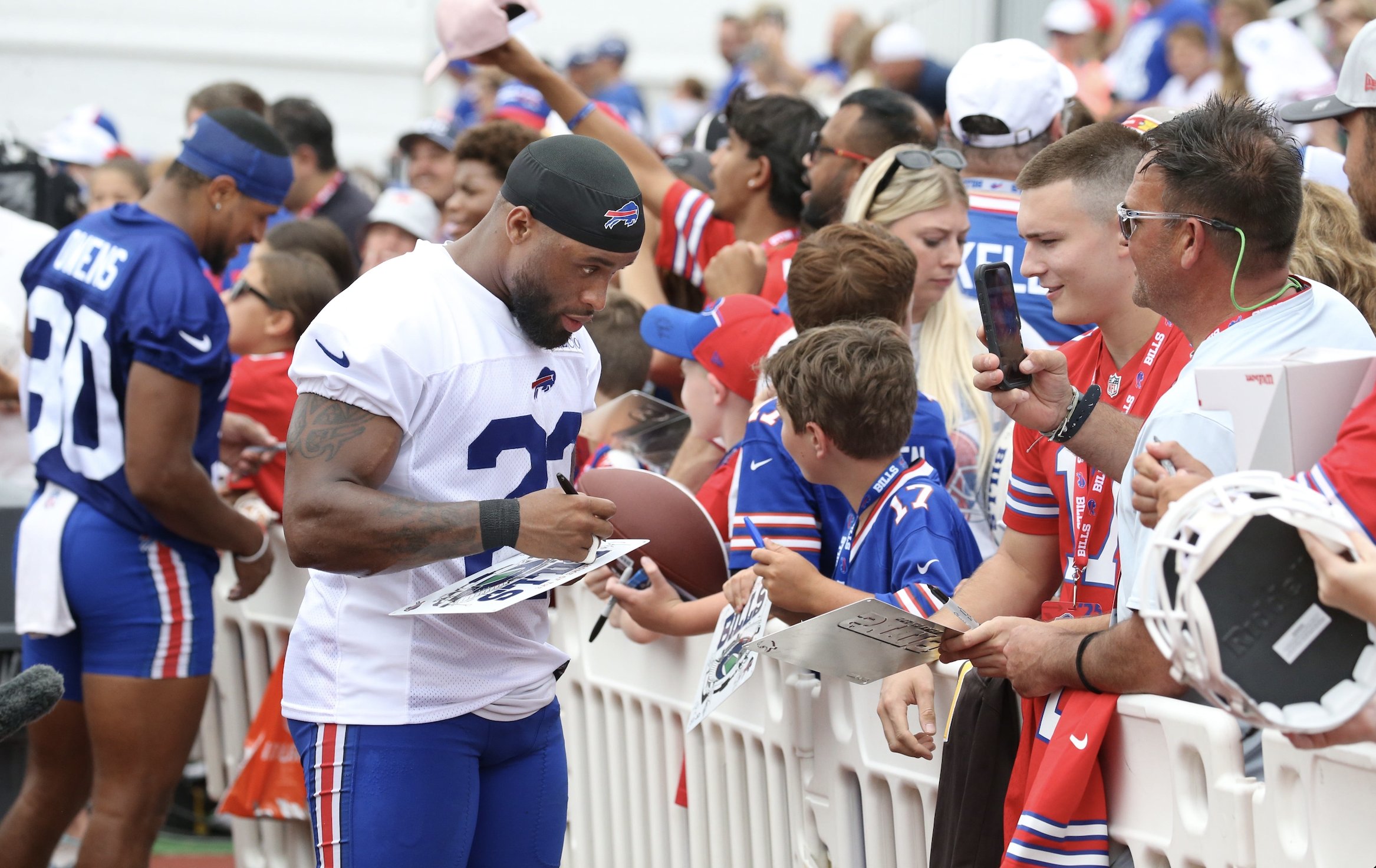 RobynMundyWYO's tweet card. Already up to the fourth practice of Training Camp and the time is flying by so fast. So far we've seen some players opening our eyes. Keon Coleman keeps getting better with every practice. I don't...