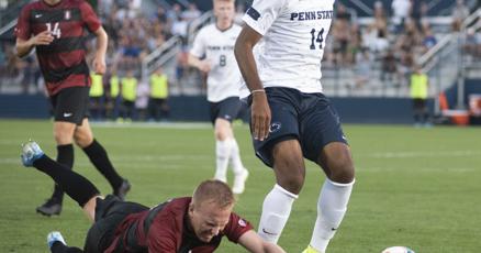 DailyCollegian's tweet card. A former Penn State player earned a promotion in his coaching career.