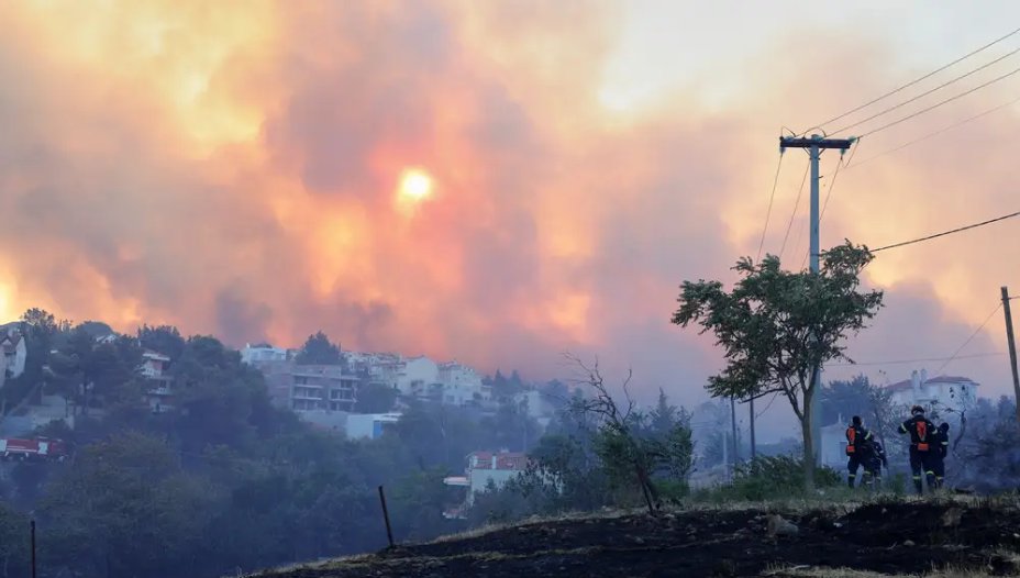 TheOldhamTimes's tweet card. Here's the latest travel advice from the UK Foreign Office as wildfires have broke out in parts of Greece and its capital Athens.