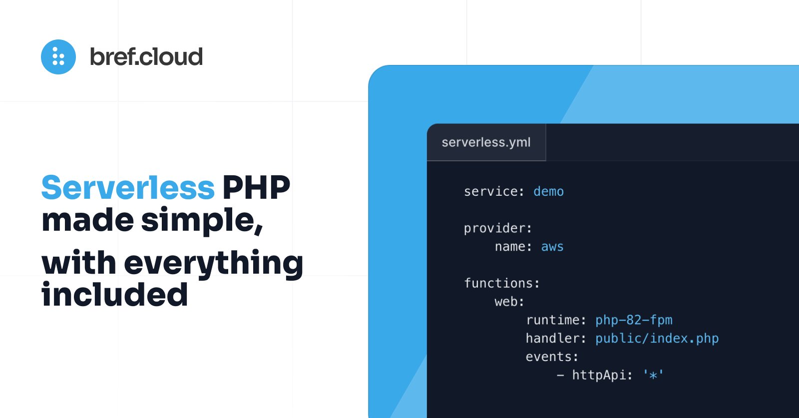matthieunapoli's tweet card. Deploy PHP applications on AWS Lambda for unlimited scalability and enterprise-grade reliability. Get all the power of serverless without the complexity.