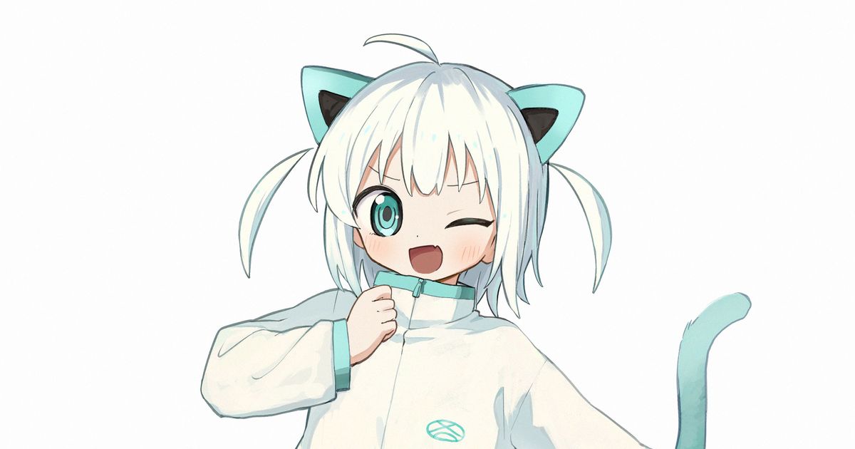 shii595's tweet card. 数年ぶりに描いたうちのはくねちゃんです。