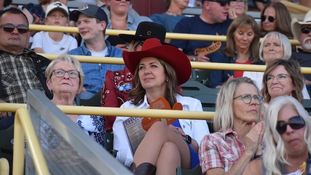 EliRidder's tweet card. Last year, the 60-year-old wooden grandstand required hundreds of thousands of dollars in repairs and structural work to pass safety inspection ahead of rodeo go-rounds and concerts at the annual...