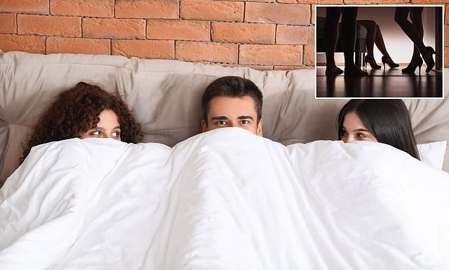 DailyMailUK's tweet card. On a dull Tuesday afternoon in 2019, the author Evie Sage turned up at a shopping centre with a mission: to meet the woman she and her husband had arranged to have a threesome with.