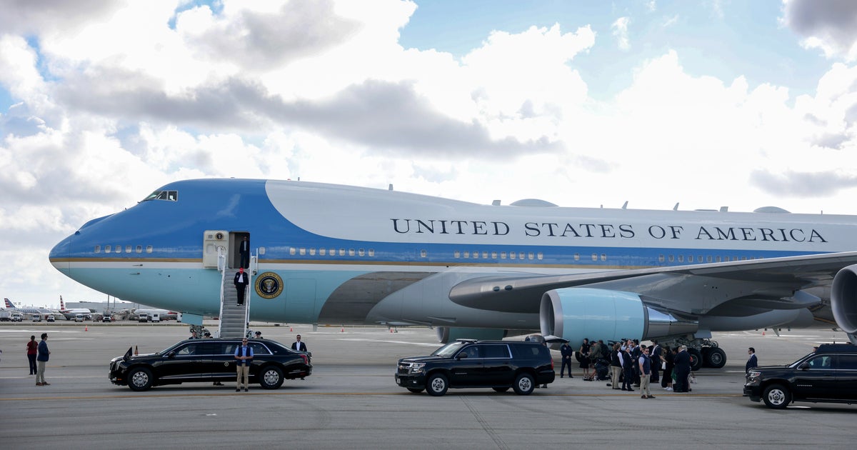 KDKA's tweet card. Earlier this year, President Trump confirmed that the Qatari royal family was donating a Boeing 747-8 for his use.