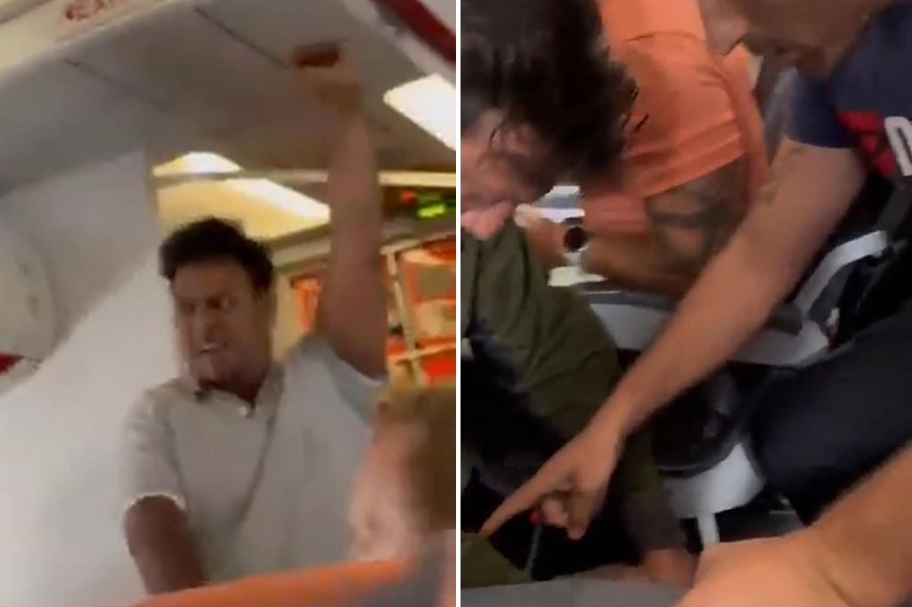 mapocoloco's tweet card. Harrowing footage aboard easyJet Flt. 609 showed the moment the suspect began shouting, "Allahu Akbar!" and making threats at President Trump, who was just an hour away at his Turnberry golf course.