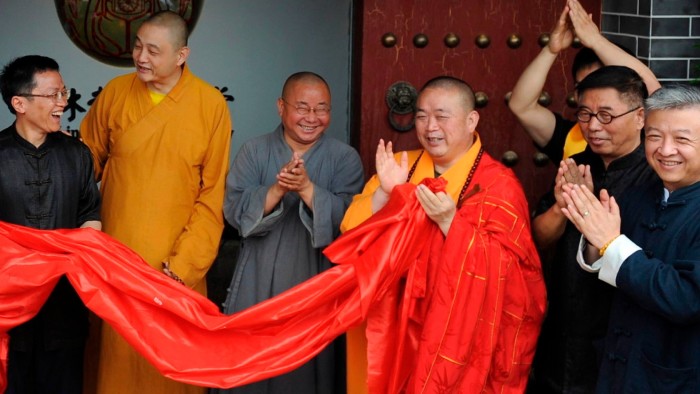 Yu_JieC's tweet card. Abbot Shi Yongxin has been suspended, according to the cradle of Zen Buddhism and home of Chinese martial arts